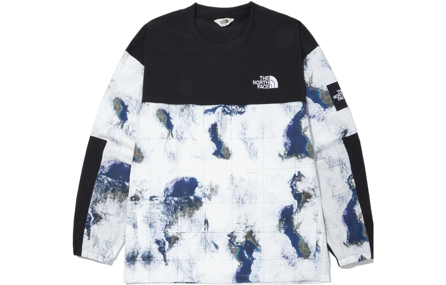 

Толстовка унисекс Земля окрашена в синий цвет The North Face, синий