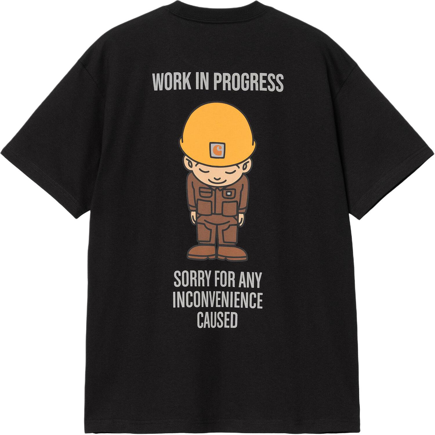 

Футболка Sumimasen Worker с принтом Carhartt WIP, черный