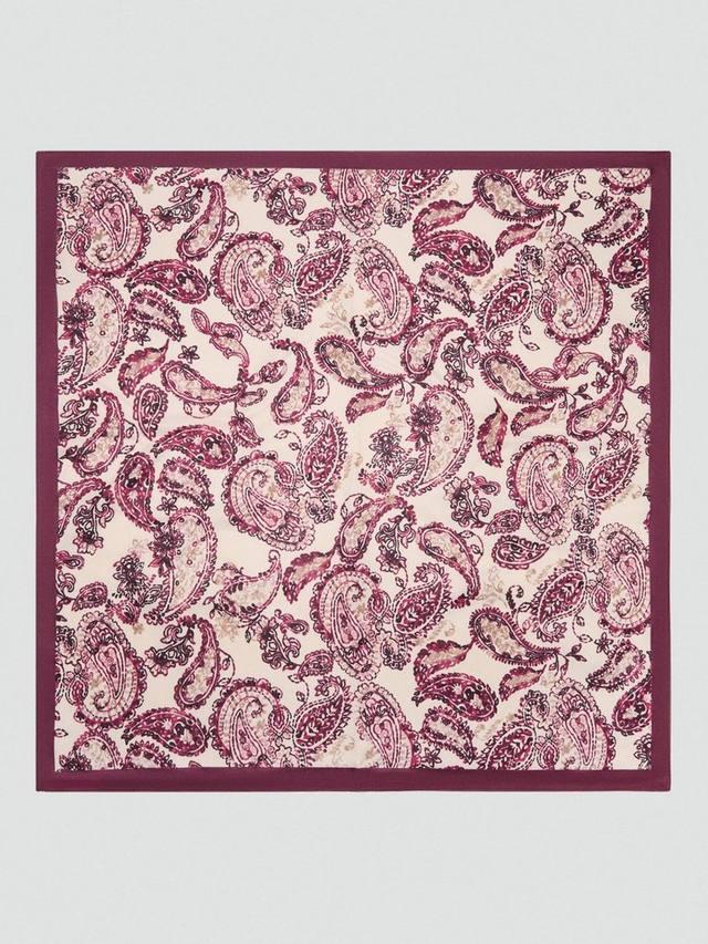 

Шарф Yara Paisley Mango, Dark Red