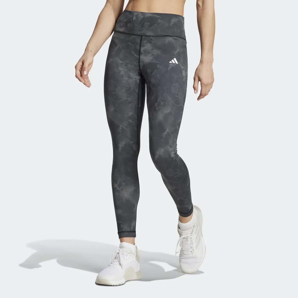 

Леггинсы для тренировок adidas Performance "TE AOP FLOWER L" (1 шт.), цвет Grey Five / Carbon