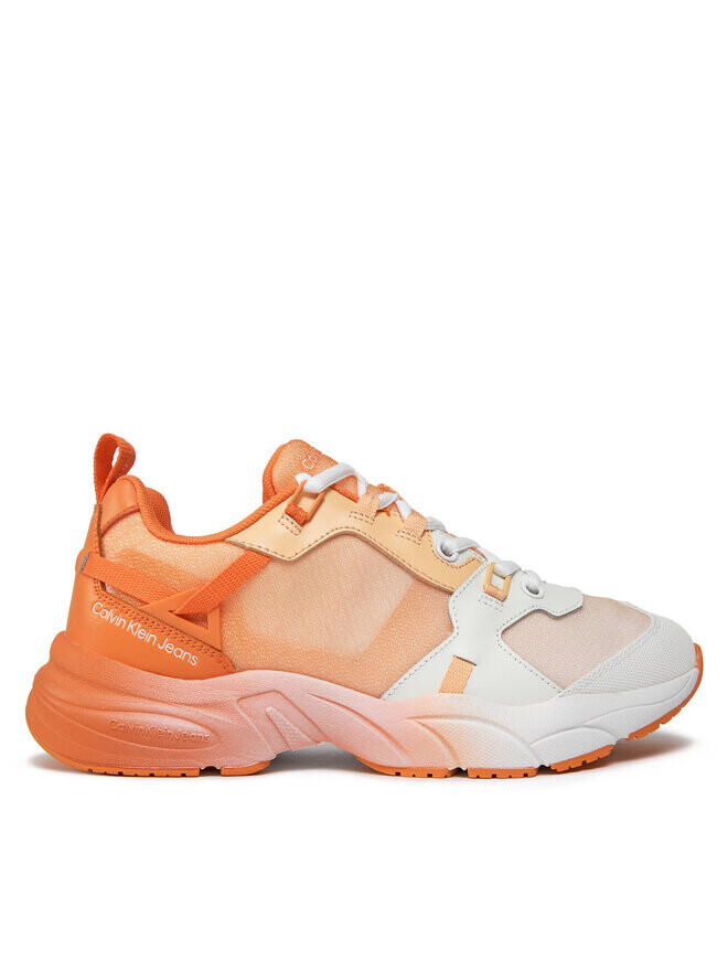 

Кроссовки Retro Tennis Low Lace Mix Ml Sat Calvin Klein, оранжевый