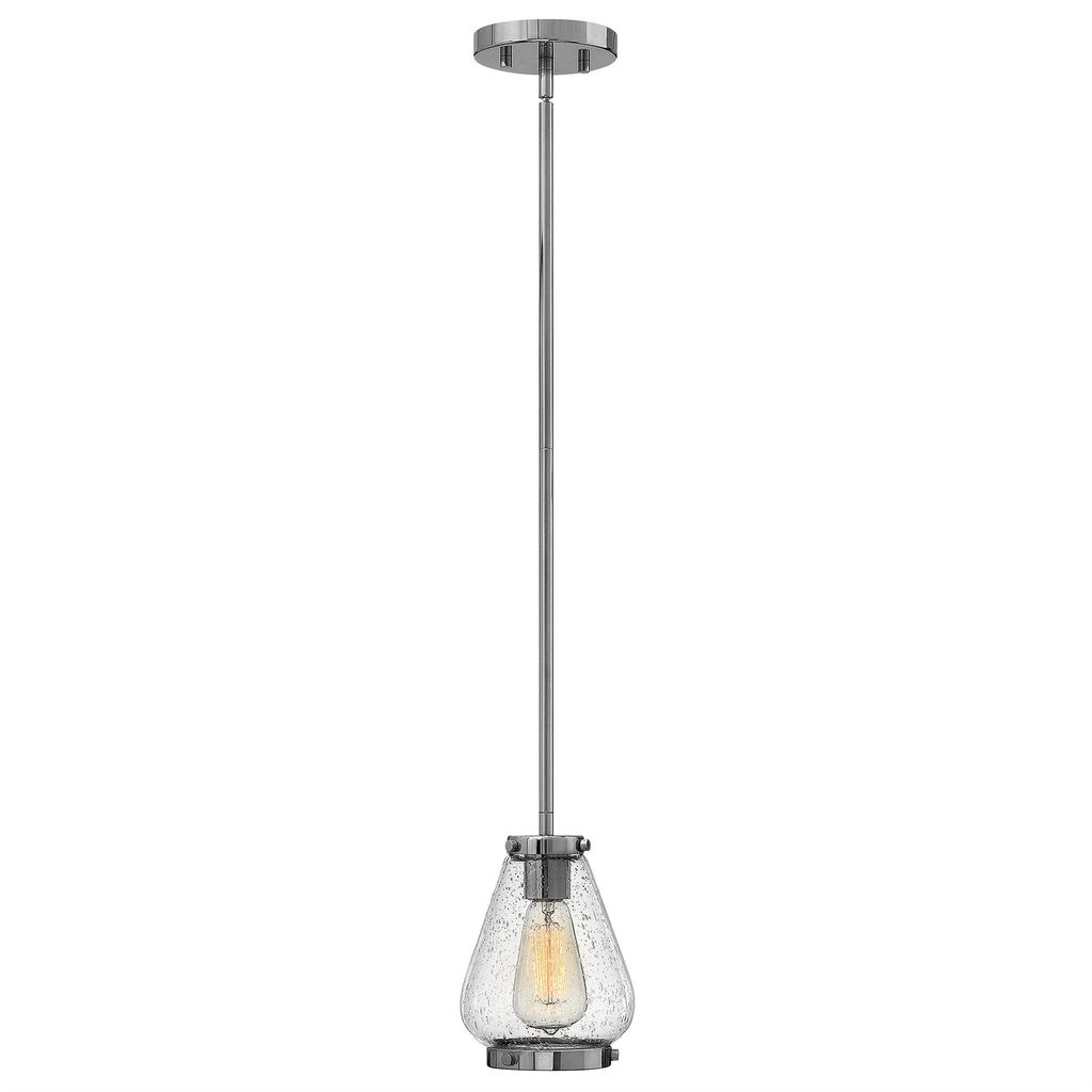 

Подвесной светильник Finley, хром и стекло Elstead Lighting