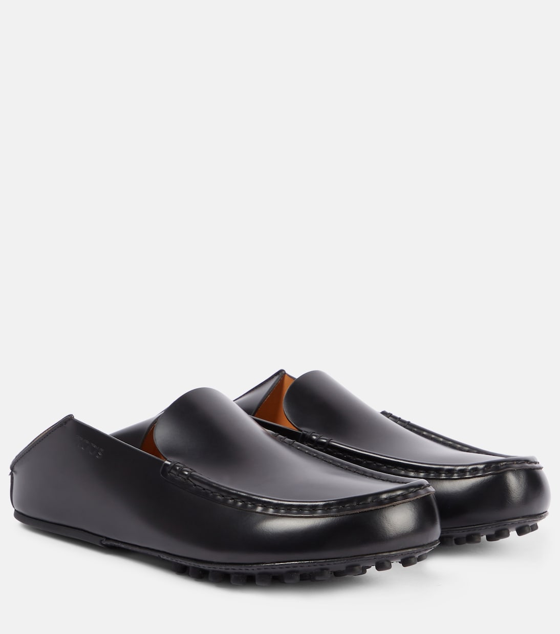 Кожаные туфли-трансформеры для вождения Tod's, Nero