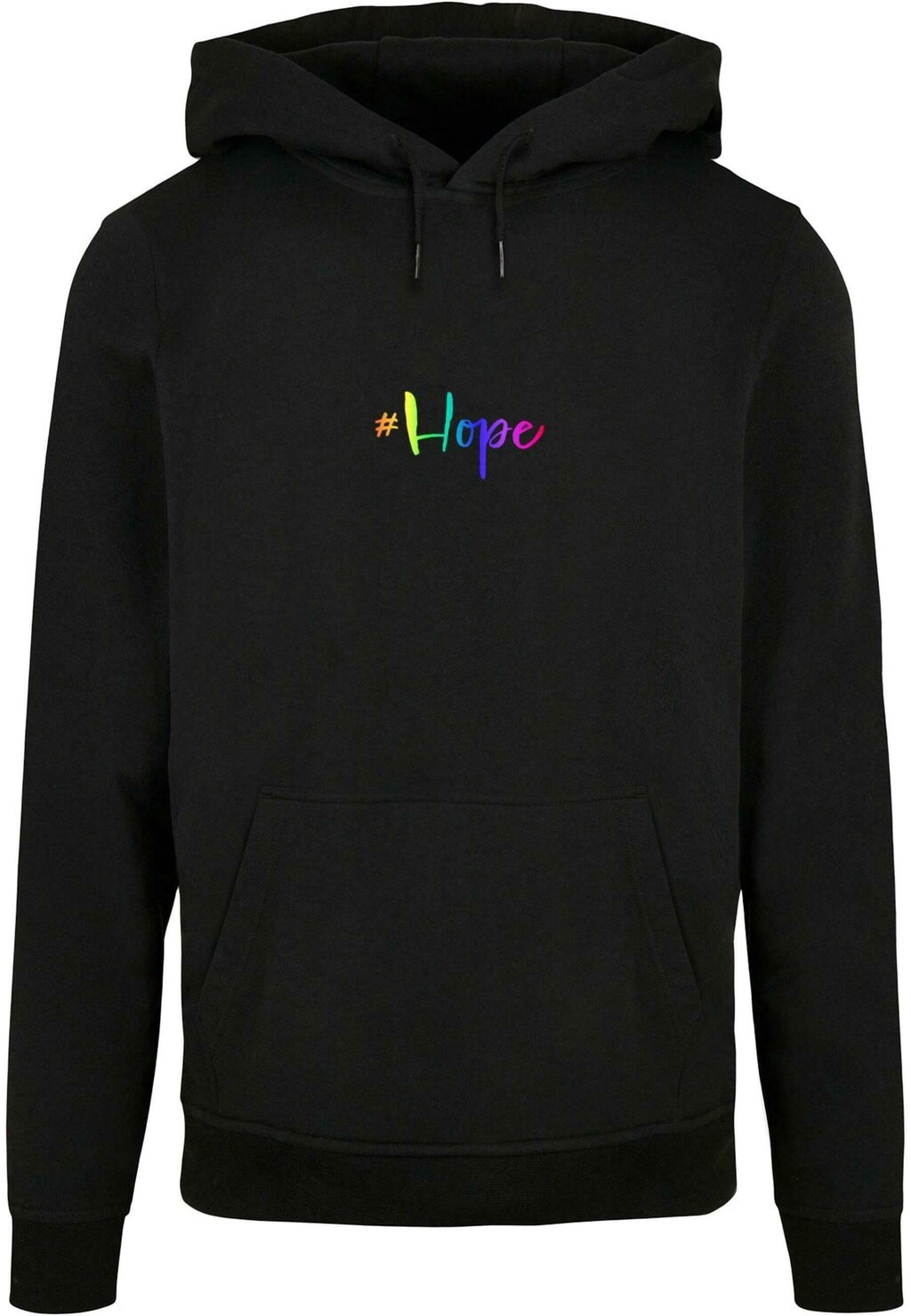 

Толстовка с капюшоном HOPE RAINBOW Merchcode, черный
