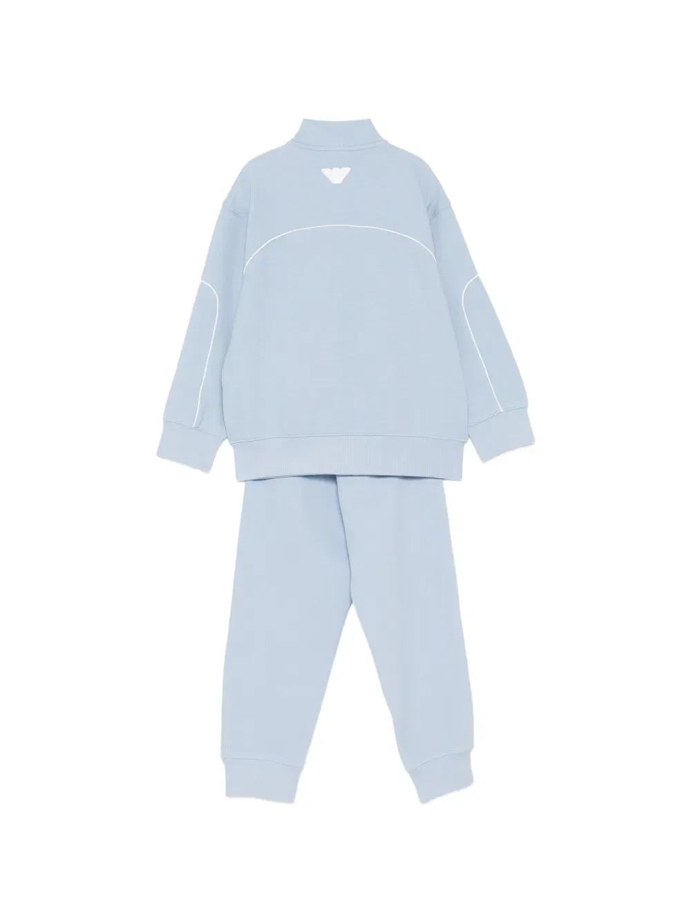 Спортивный костюм с тисненым логотипом Emporio Armani Kids, синий — фото 2