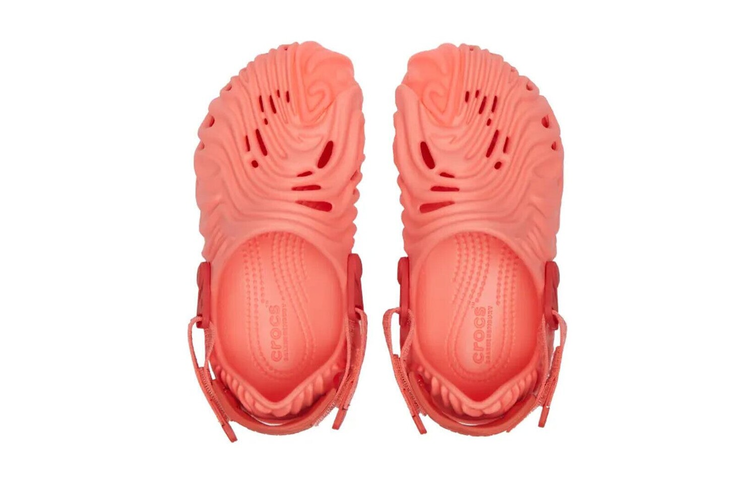 Pollex Clog от Salehe Bembury Begonia Kids Crocs, красный — фото 4