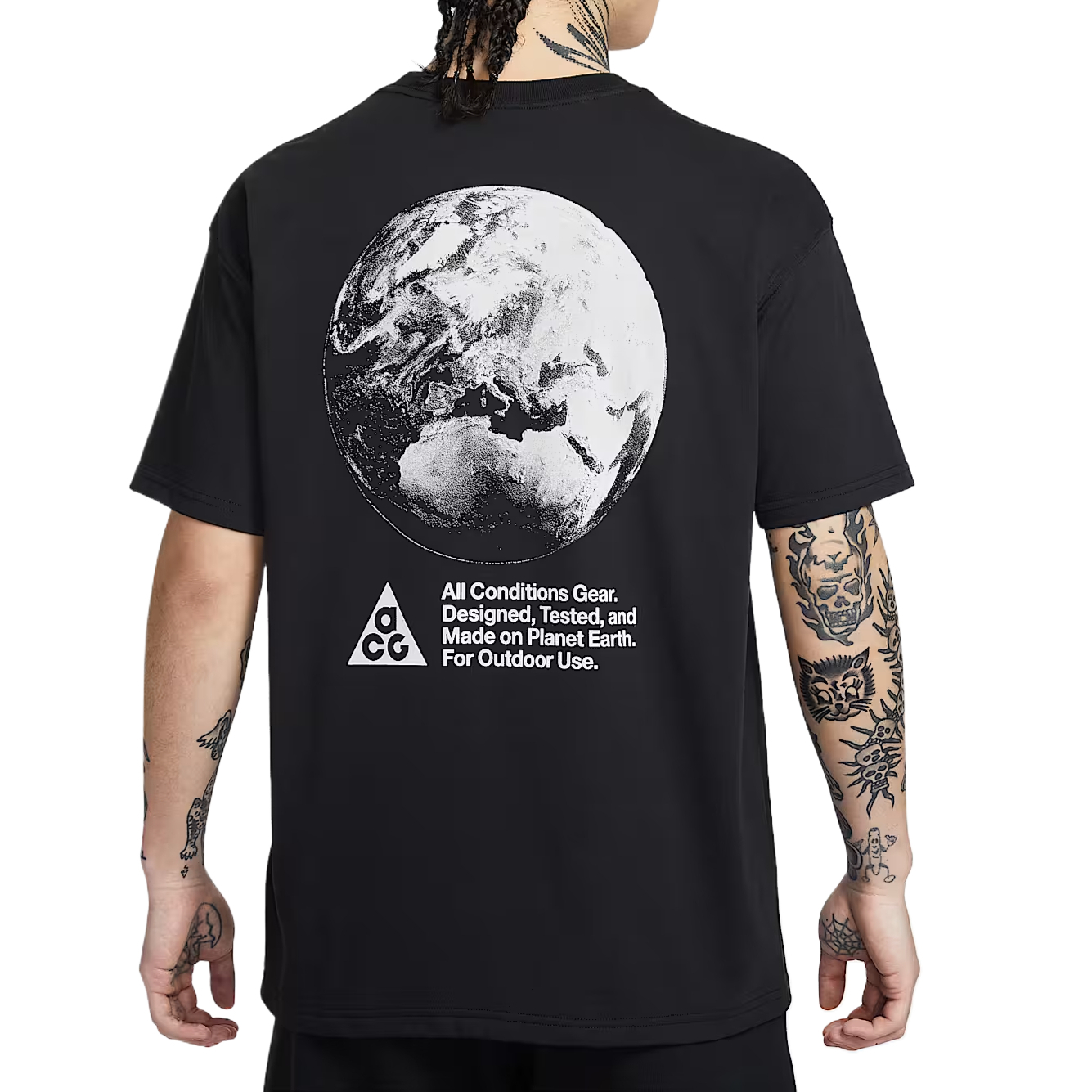 Футболка ACG DRI-FIT Quick Dry мужская Nike, черный — фото 3