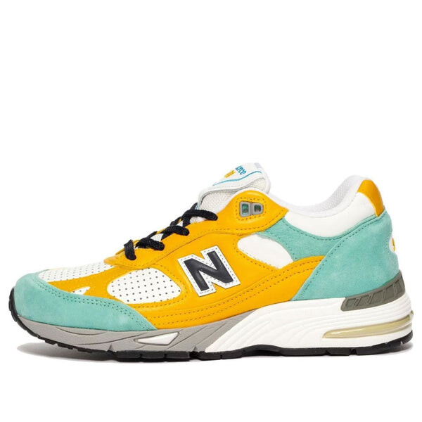 Кроссовки sneakersnstuff x 991 сделано в англии New Balance, синий