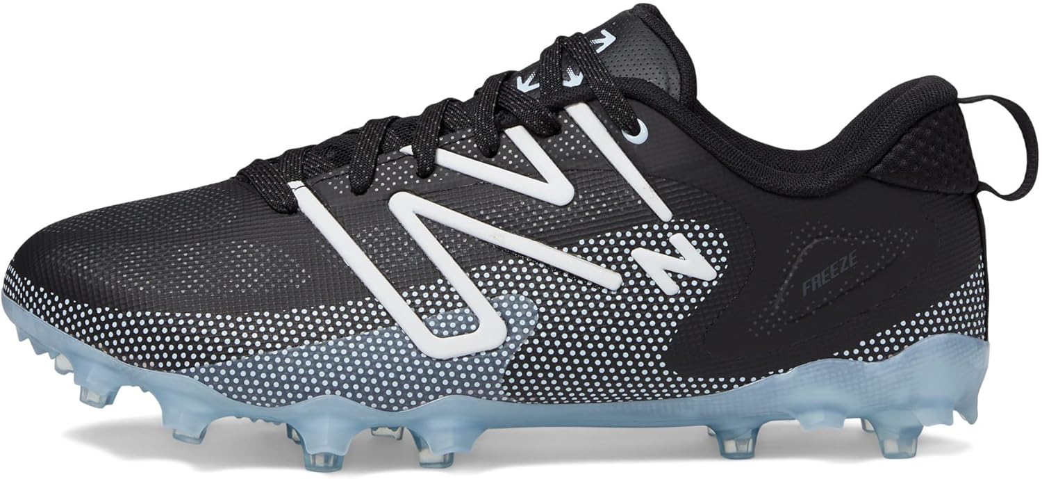 Мужские кроссовки для лакросса New Balance Freezelx V5, черный/синий/серый — фото 4