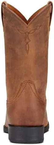 Ботинки ковбойские ARIAT Heritage Roper, Коричневый — фото 3