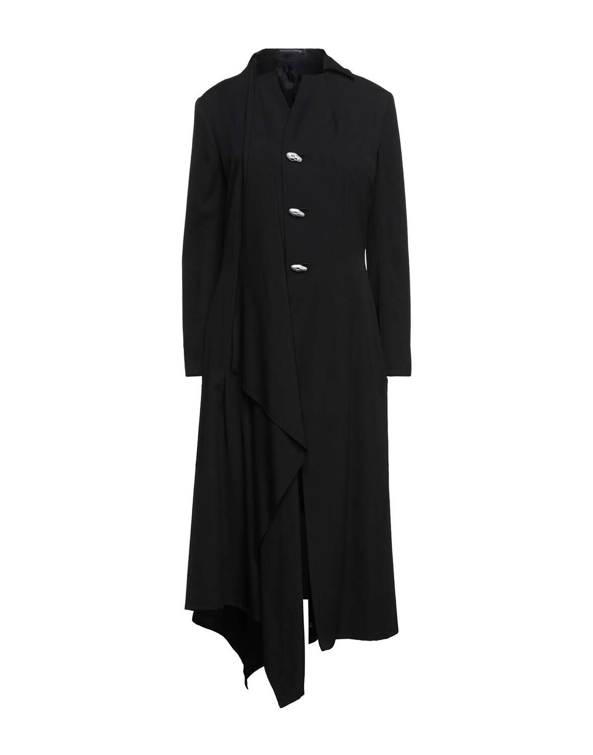 

Тренч Yohji Yamamoto, черный