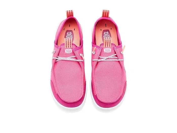 Кроссовки Hey Dude Kids Wally Hey2O Wander Mesh, Fandango Pink — фото 3