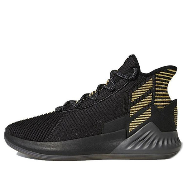 

Кроссовки d rose 9 gold Adidas, черный
