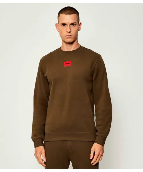 

Толстовка Diragol 212 Regular fit Hugo, коричневый