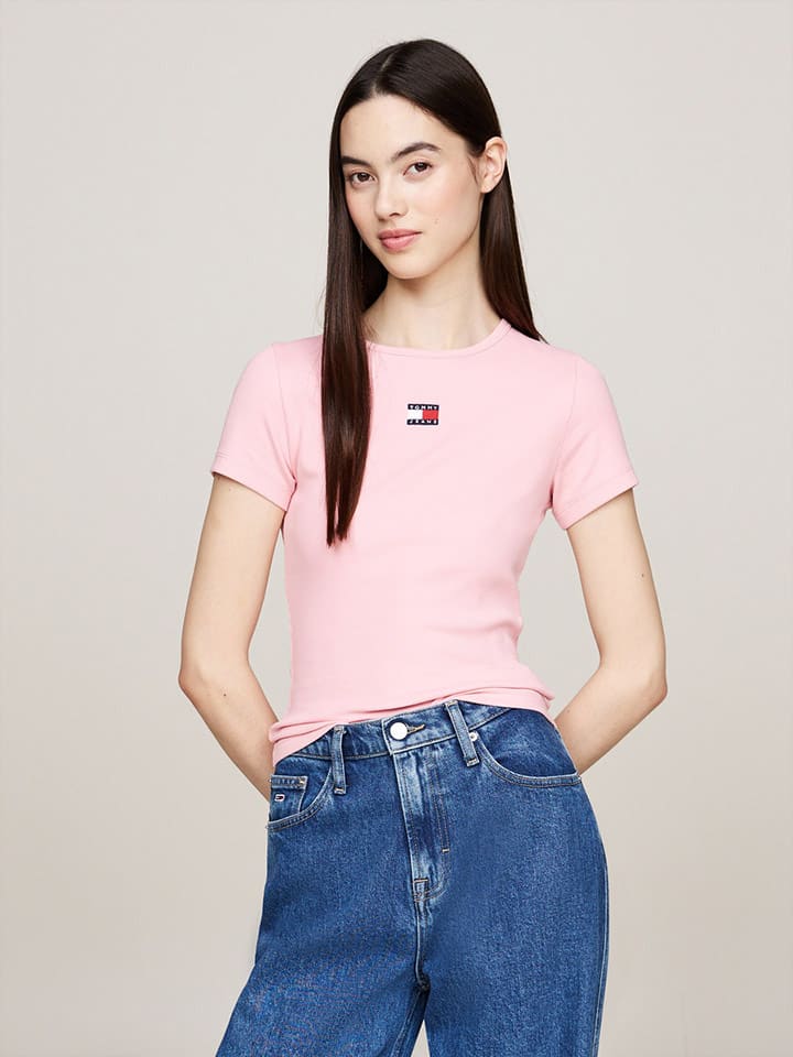 

Футболка TOMMY JEANS, розовый