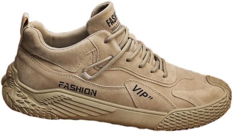 

Модные мужские спортивные кроссовки - противоскользящие, прочные, удобные, для использования на улице и для поездок на работу Fusecottc, хаки