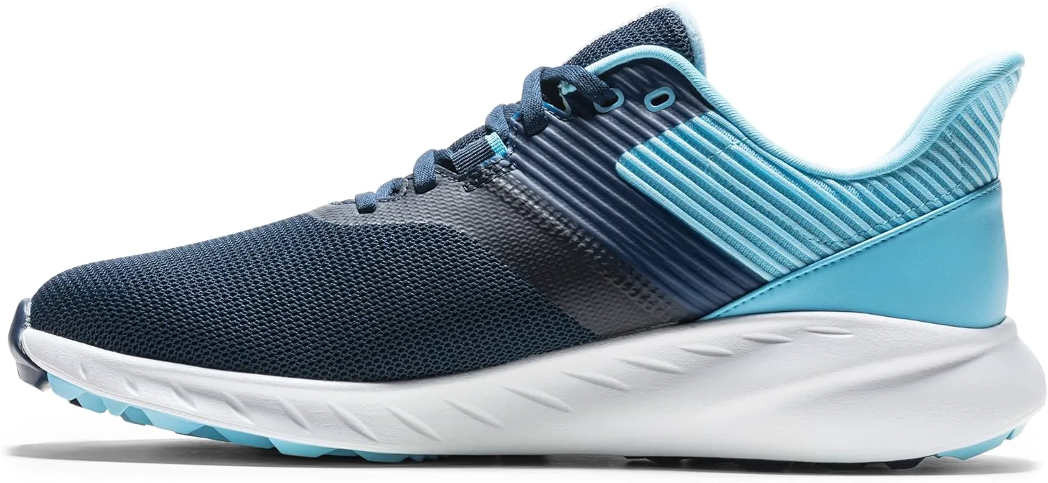 Мужские гольф-туфли FootJoy FJ Flex, сине-белый — фото 4