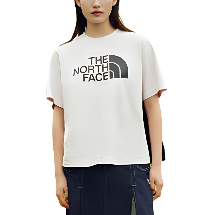 

Футболка женская белая/черная The North Face