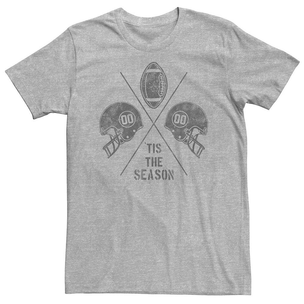 

Футбольная футболка Big & Tall Tis The Season Licensed Character, цвет Athletic Heather