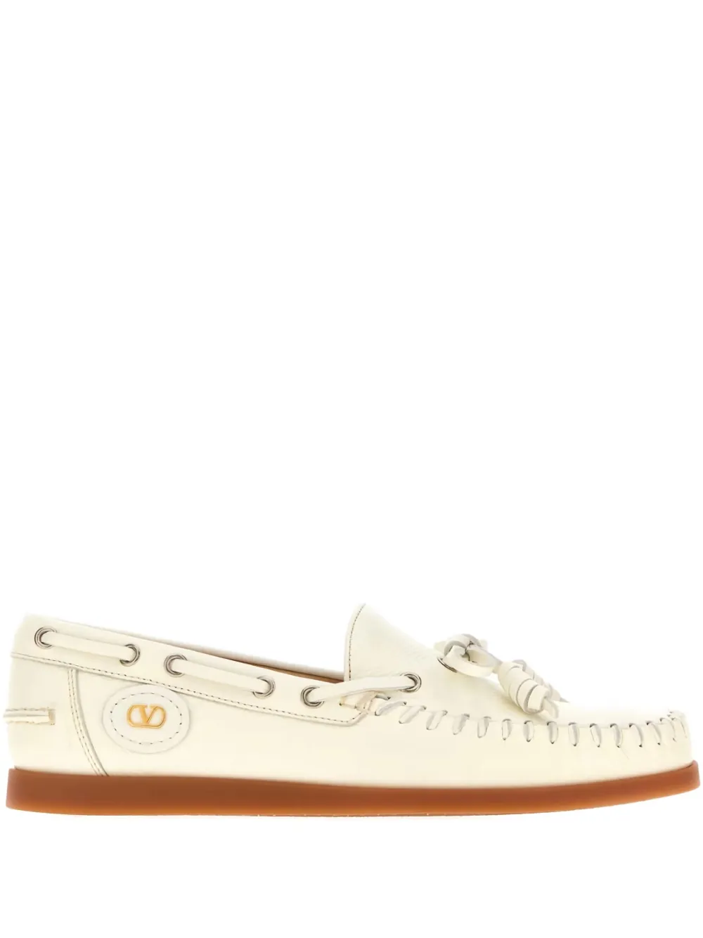 Туфли-лодочки Palm Avenue из кожи буйвола VALENTINO GARAVANI, белый
