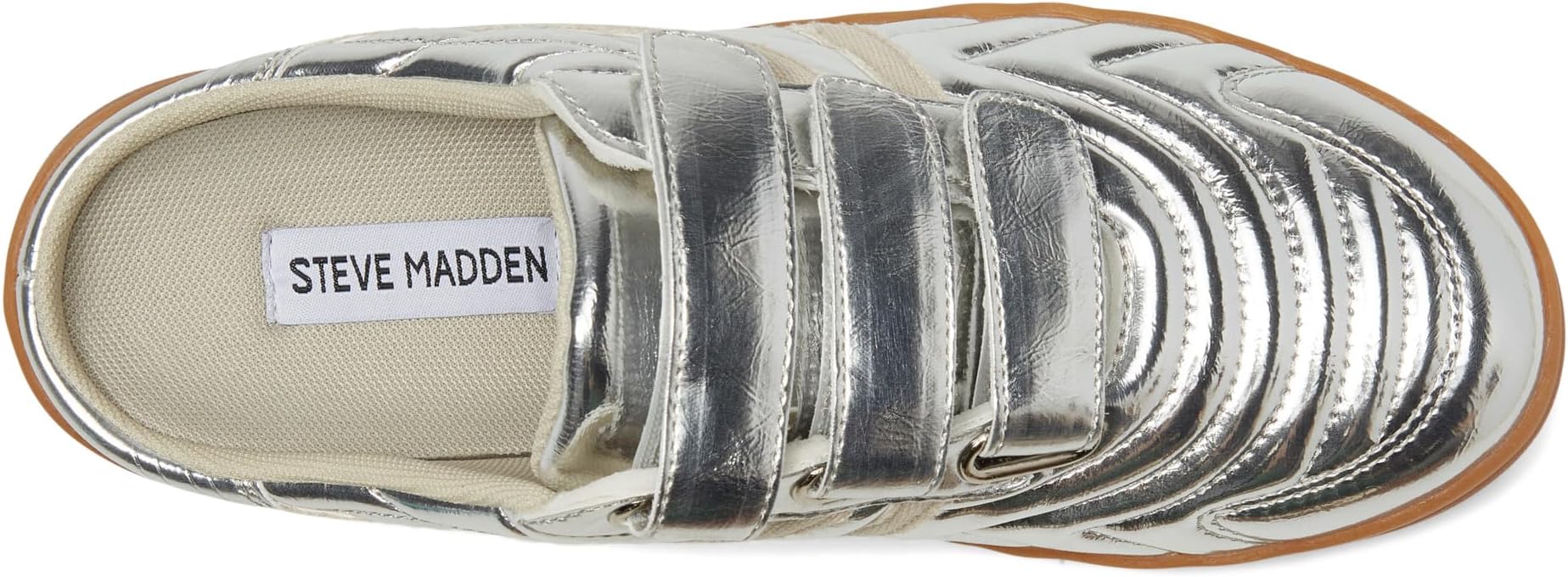 Кроссовки Steve Madden Magik, серебряный — фото 2