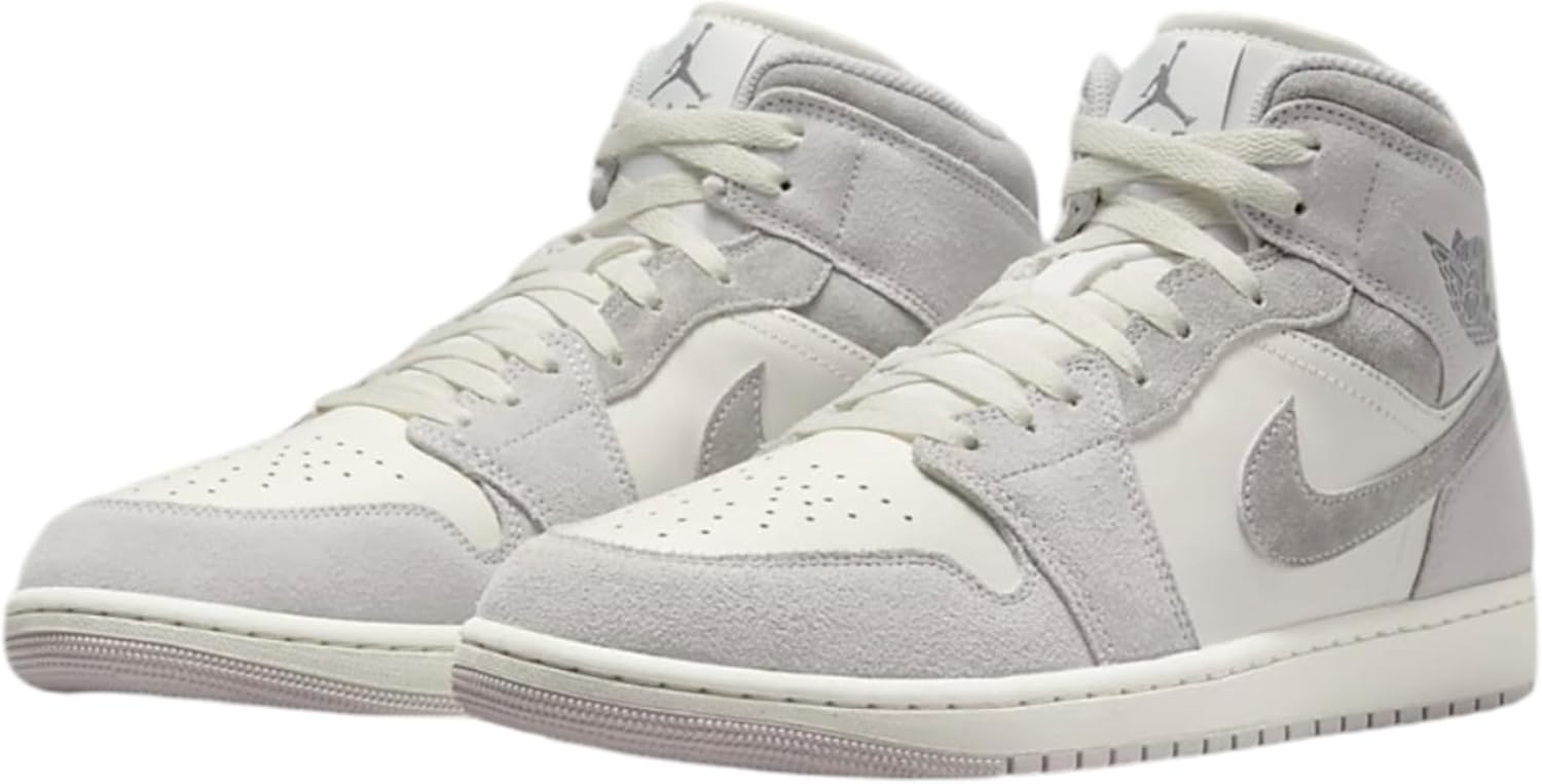 Мужские кроссовки Nike Air Jordan 1, серый — фото 3
