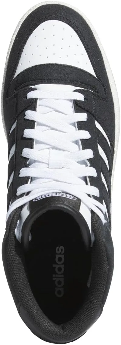 Мужские баскетбольные кроссовки Adidas Turnaround Mid Top, черно-белый — фото 3