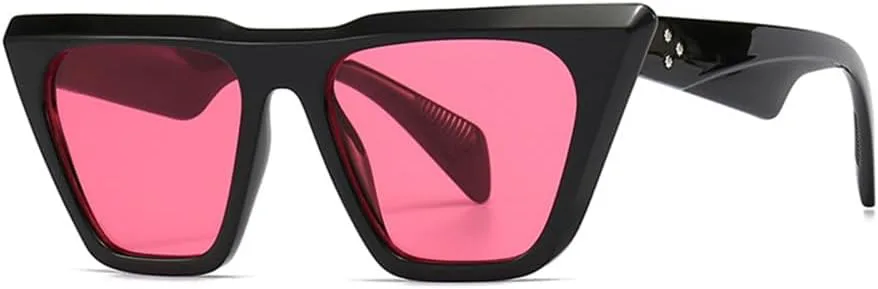 

Ретро-солнцезащитные очки «кошачий глаз» для мужчин и женщин, солнцезащитные очки для женщин, защита от УФ-излучения UV400, зеркальные заклепки generic, 4