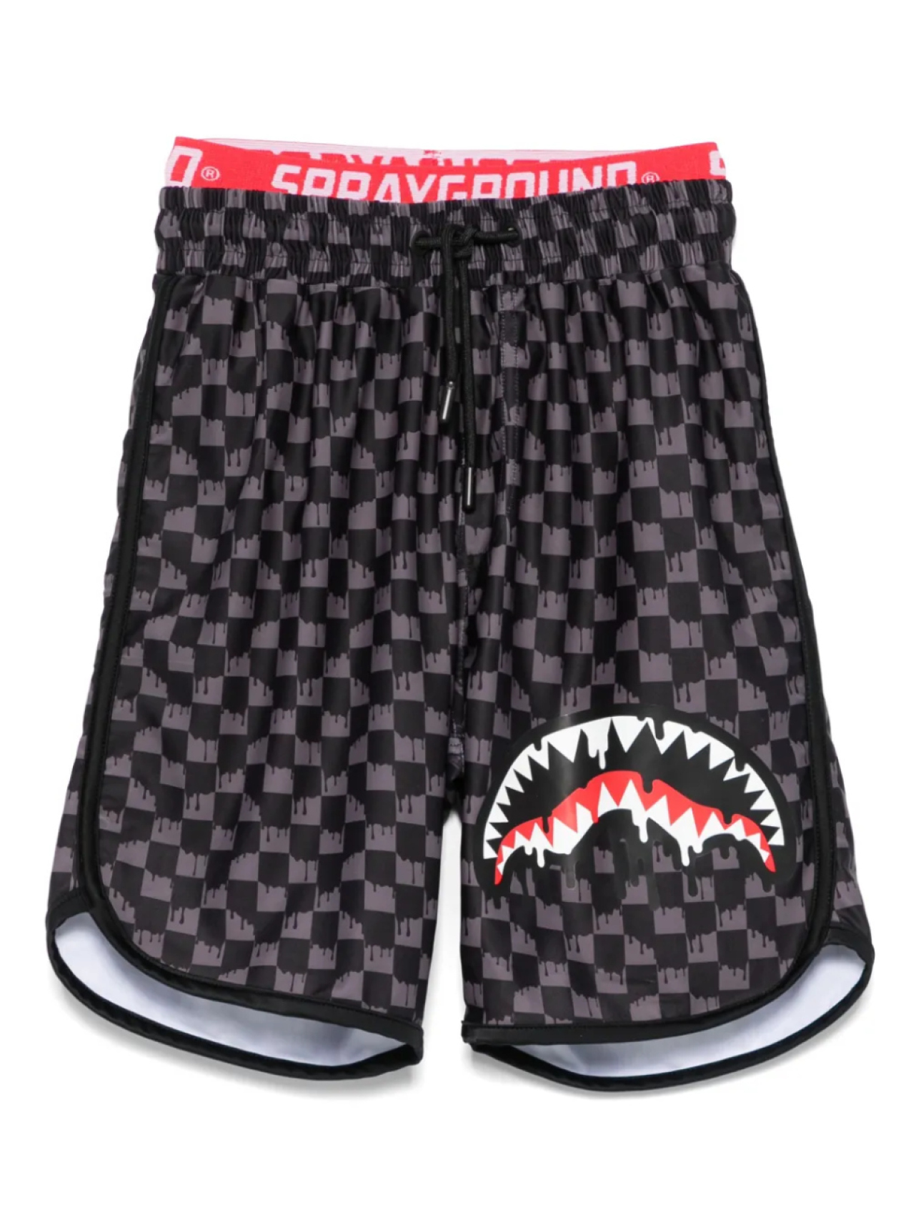 

Шорты для плавания Sprayground Kids Drip Checkered, серый