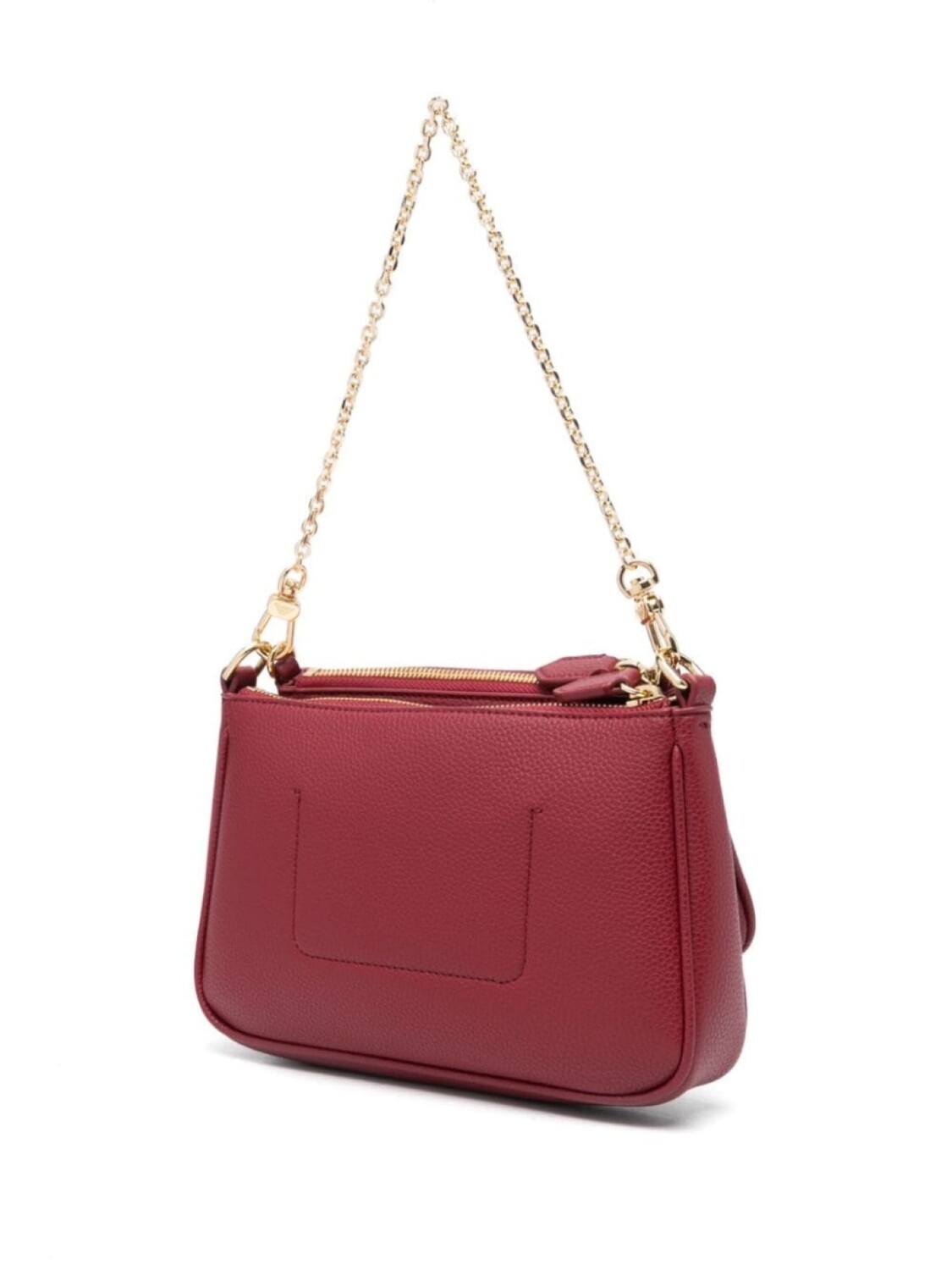 

Мини-сумки Emporio Armani с фактурой шагрени (набор из двух), красный