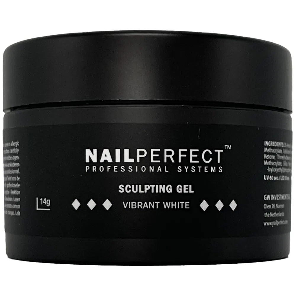 LED/UV гель для наращивания «Vibrant White» от NailPerfect Nail Perfect