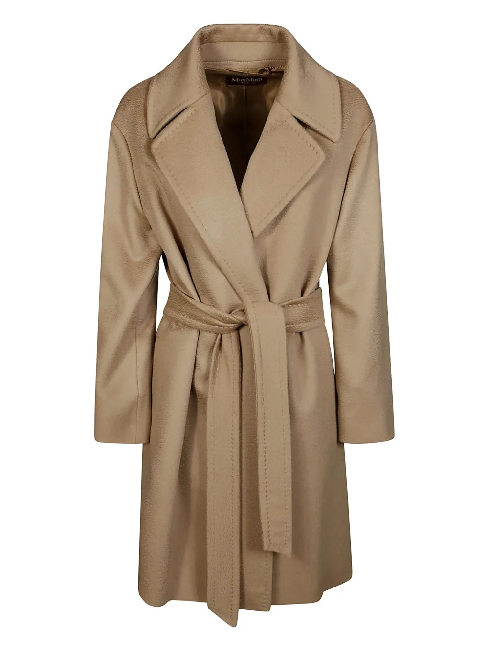 

Пальто с поясом Tigre MAX MARA, нейтральный