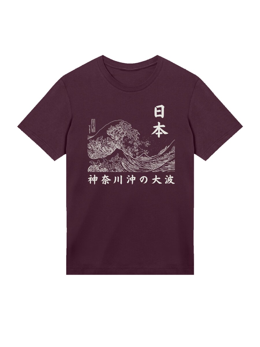 

Рубашка F4NT4STIC Kanagawa Welle Golden Gai, темно-фиолетовый