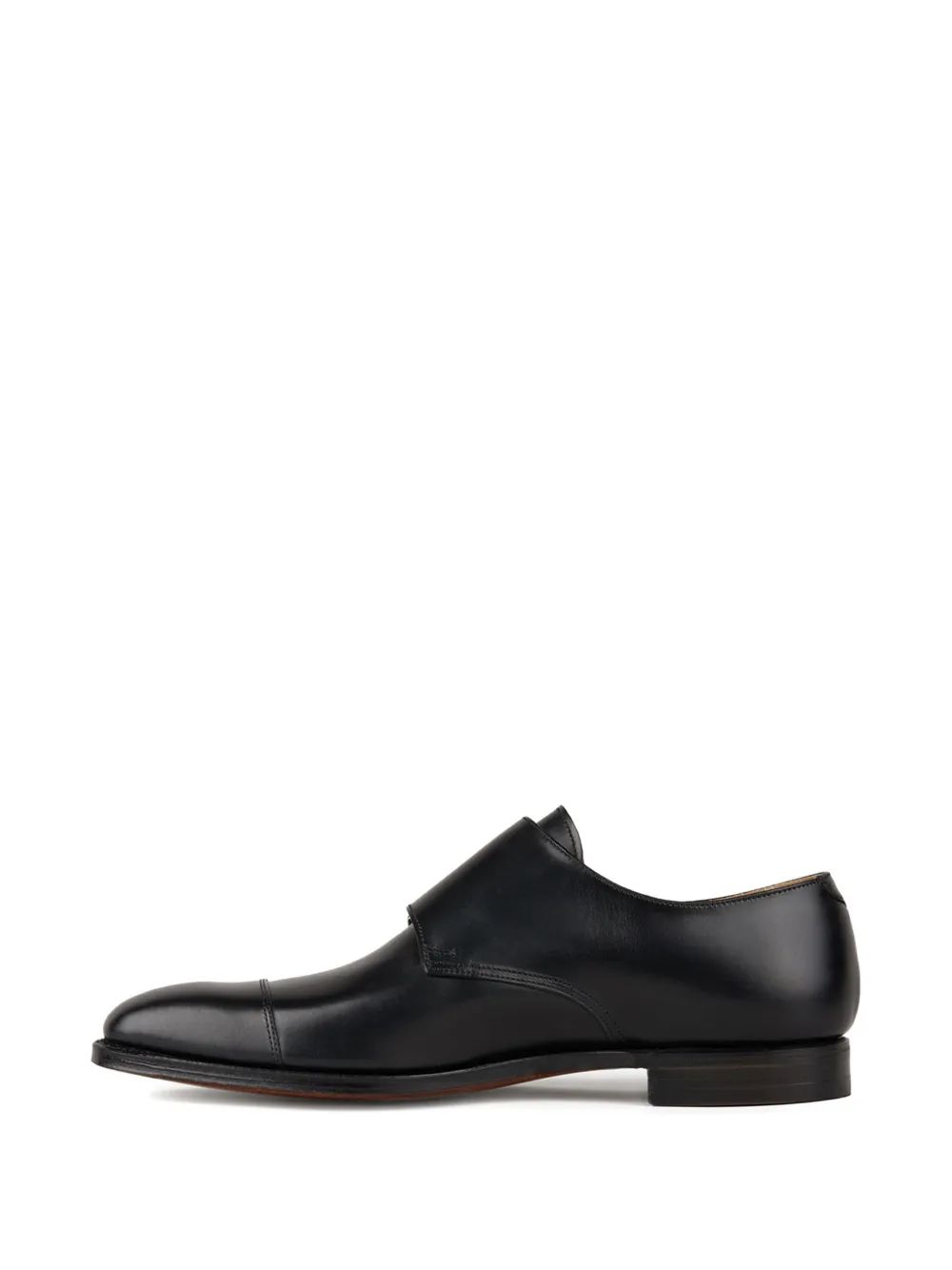 Лоферы с ремешками на пряжках Crockett & Jones, черный — фото 4