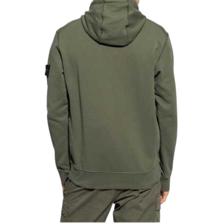 

Толстовка мужская оливково-зеленая Stone Island, оливково-зеленый