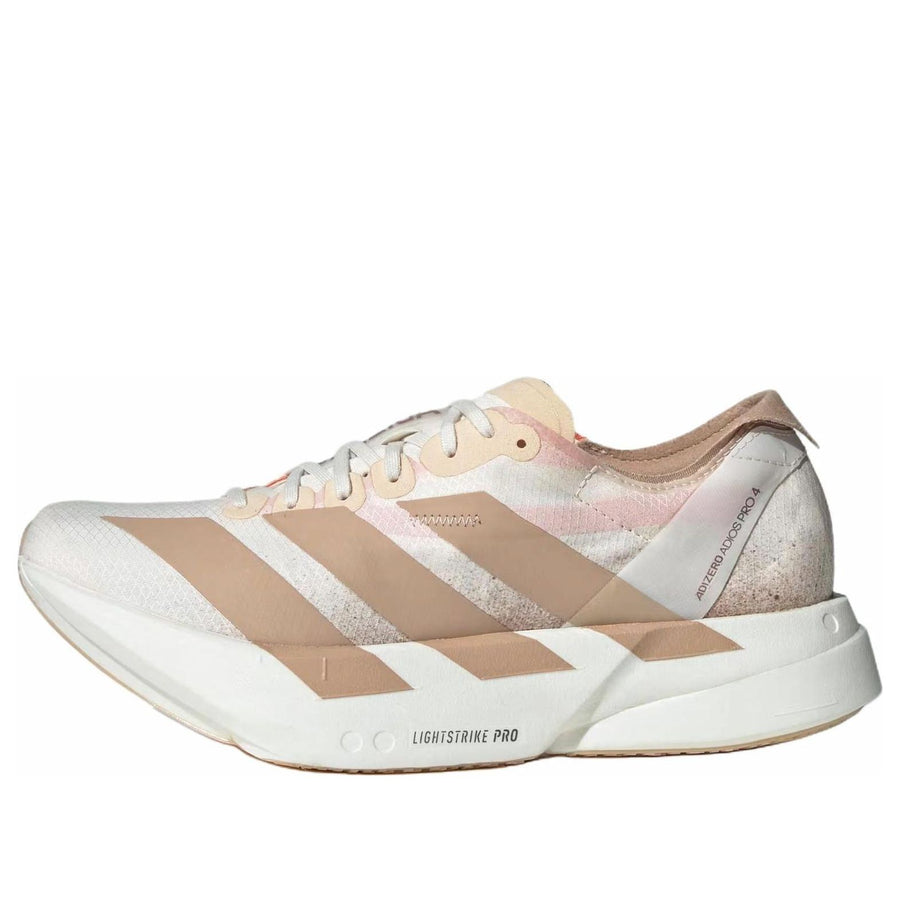 Кроссовки (WMNS) adidas Adizero Adio Pro 4 'Chalk White Warm Sandstone', желто-коричневый