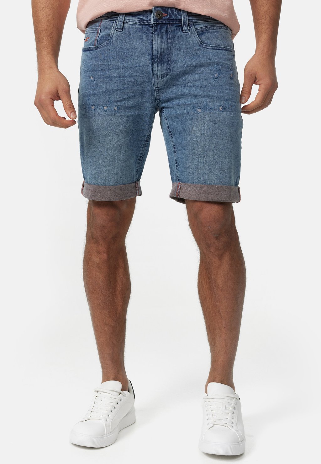 

Джинсовые шорты ZALENTO INDICODE JEANS, цвет Salty Bleach