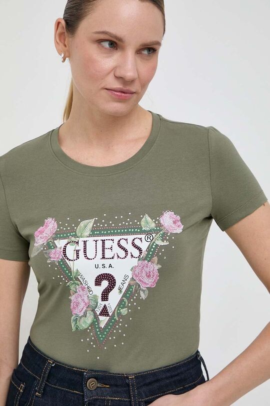 

Футболка Guess, зеленый