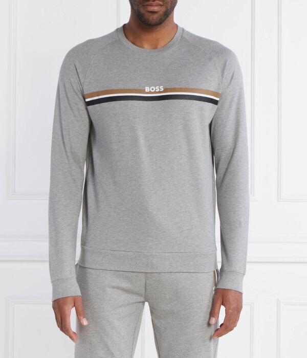 

Толстовка Boss Authentic Regular Fit, серый