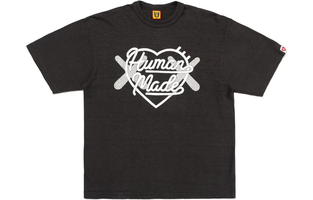

Футболка ко-брендовой серии X KAWS унисекс Human Made, черный