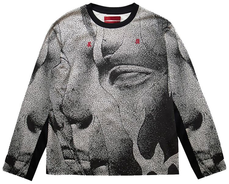 

Лонгслив KUSIKOHC Printed Long-Sleeve 'Grey', серый