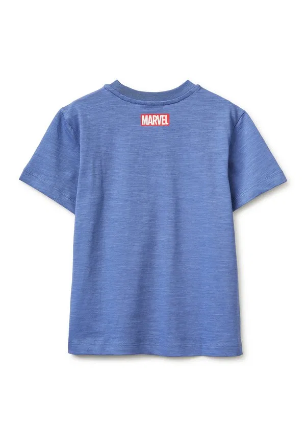Футболка с принтом человека-паука от marvel United Colors Of Benetton, Blue — фото 2