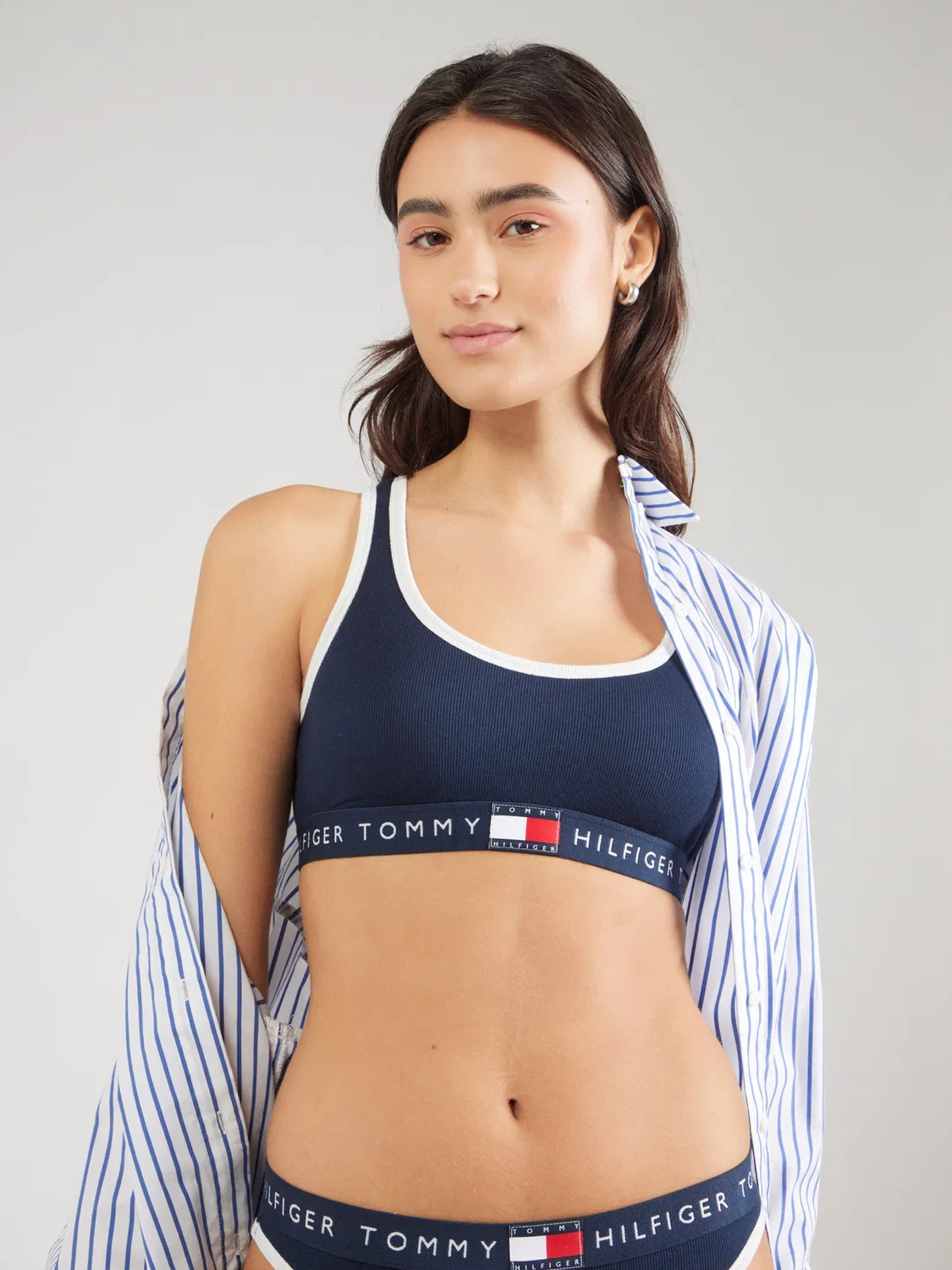 Бюстгальтер-бралетт Tommy Hilfiger Underwear, Blue — фото 2