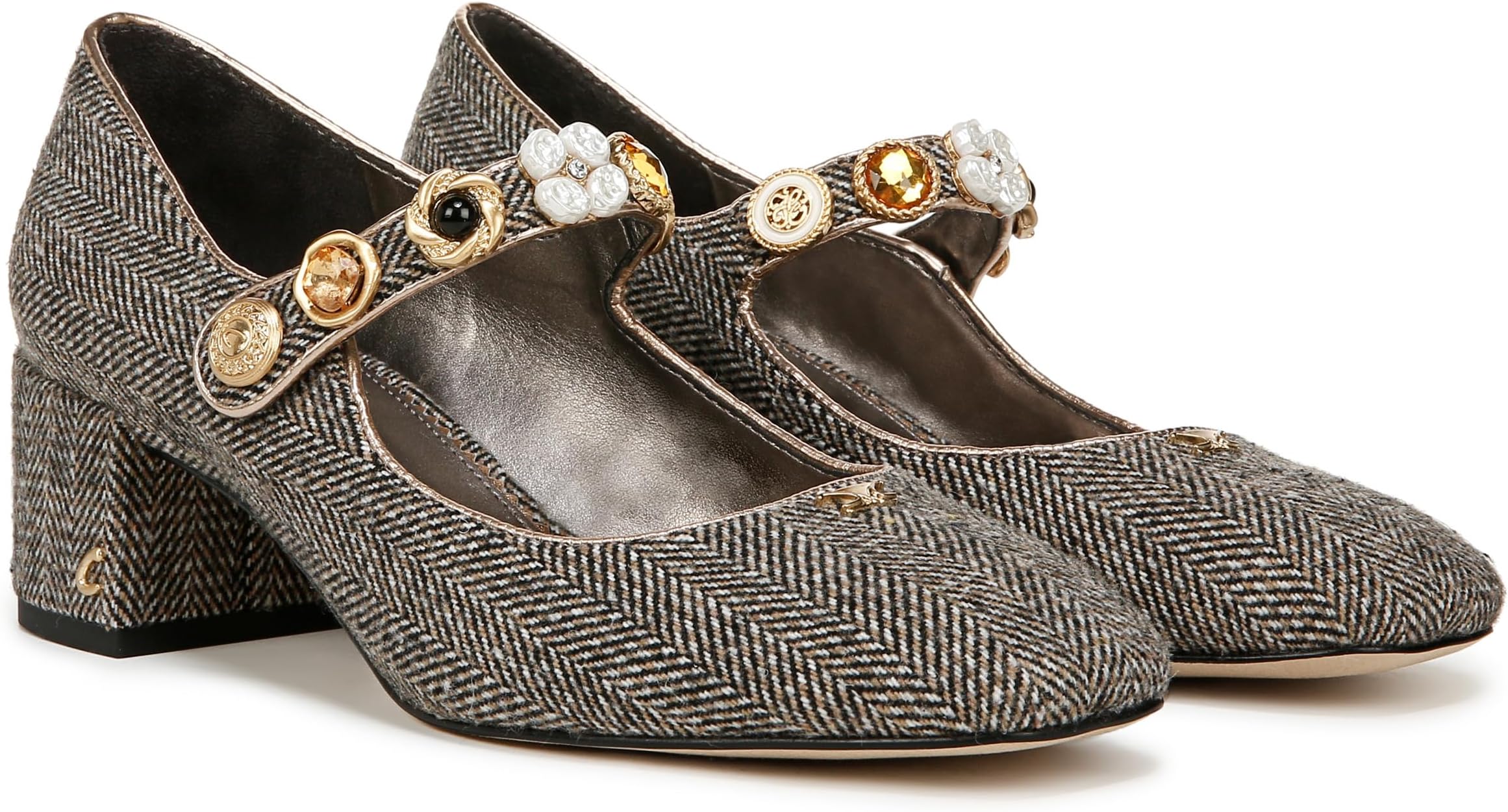 Туфли Circus NY by Sam Edelman Elaine, цвет Black Houndstooth Multi