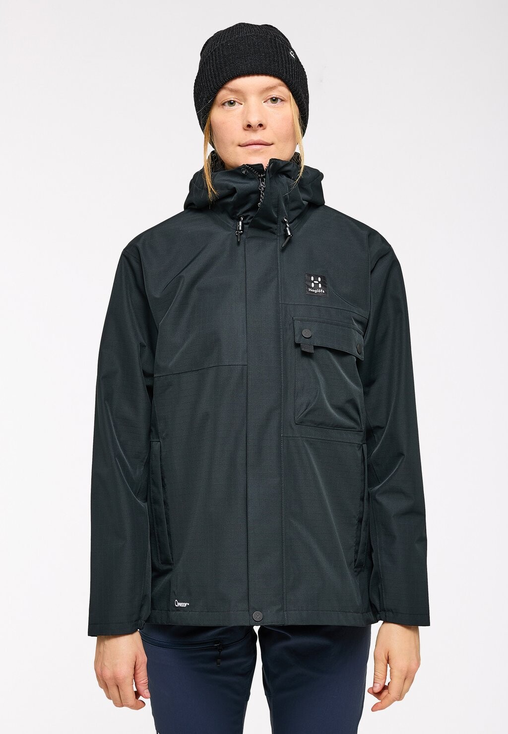 

Куртка Softshell PORFYR Haglöfs, цвет true black