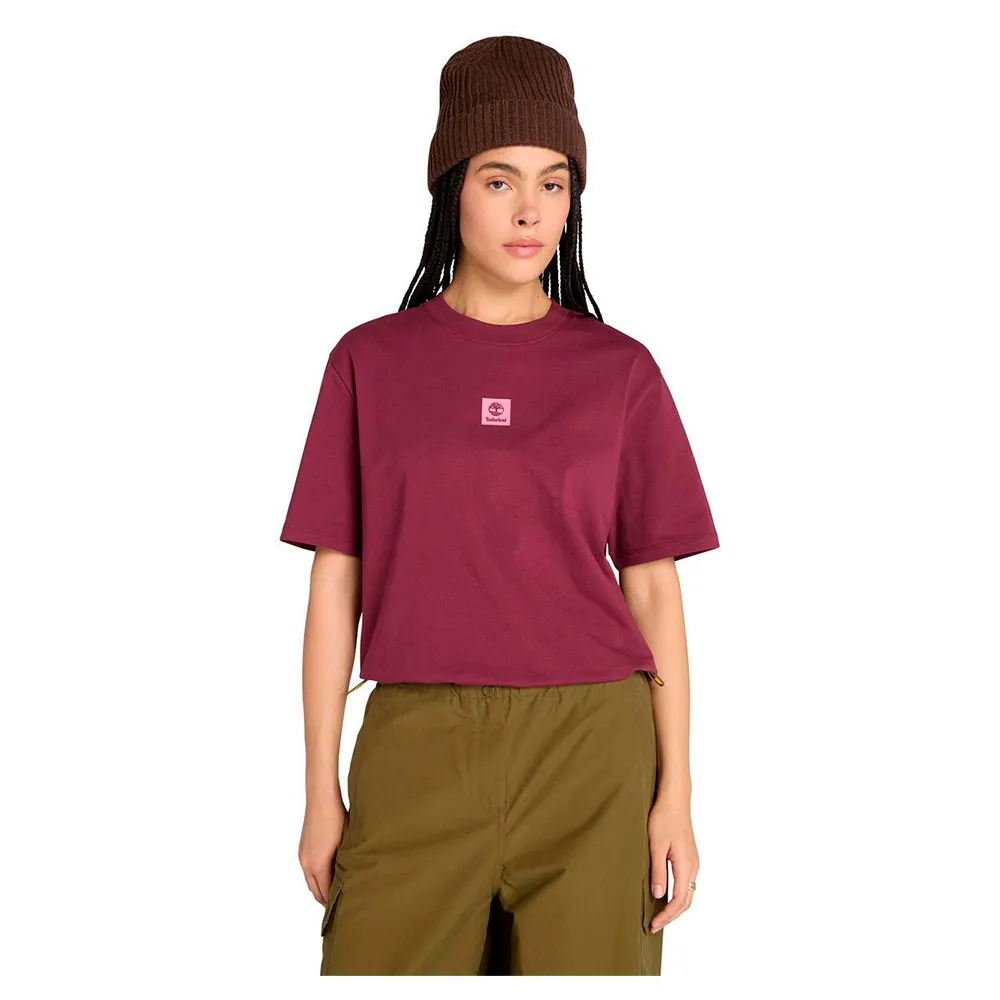 

Футболка с коротким рукавом Timberland Stack Logo, красный