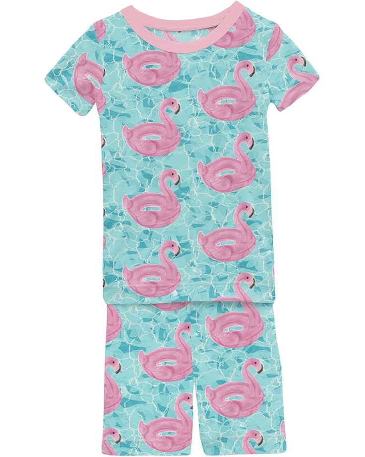 

Пижама Kickee Pants Kids Print Short, цвет Pool Party