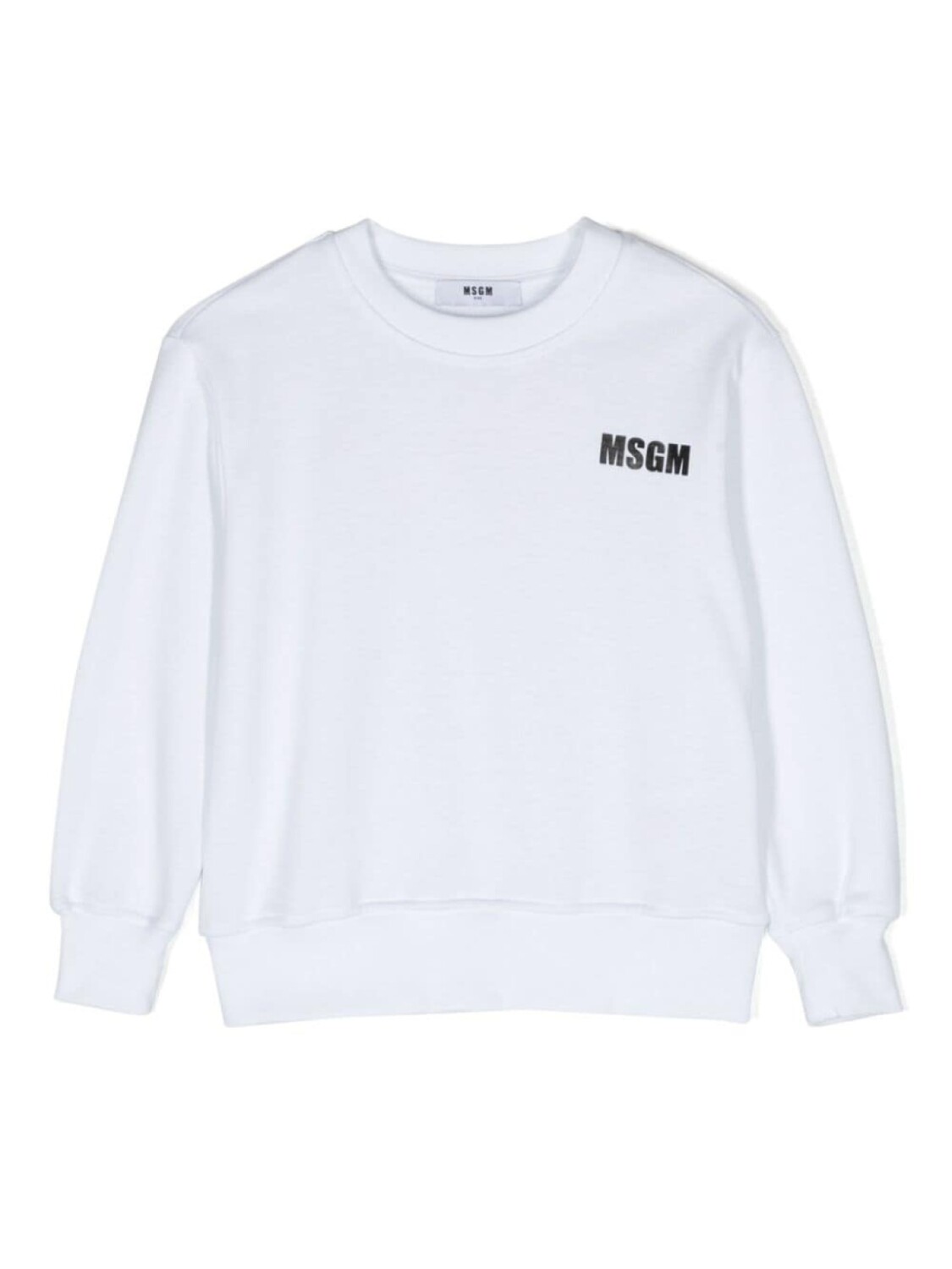 

MSGM Kids толстовка с логотипом, белый