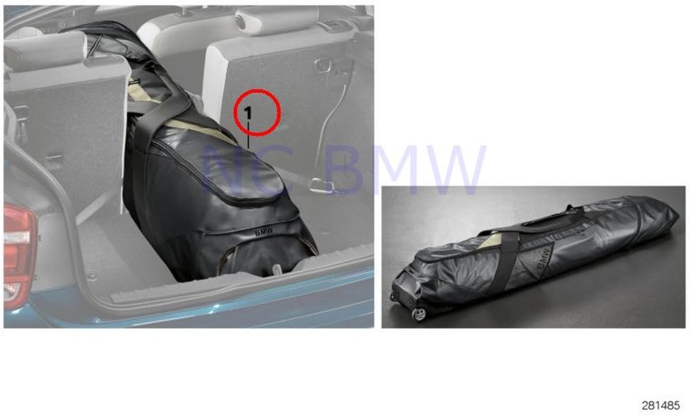 

Оригинальный спортивный чехол BMW для лыж и сноуборда, Серый, Оригинальный спортивный чехол BMW для лыж и сноуборда