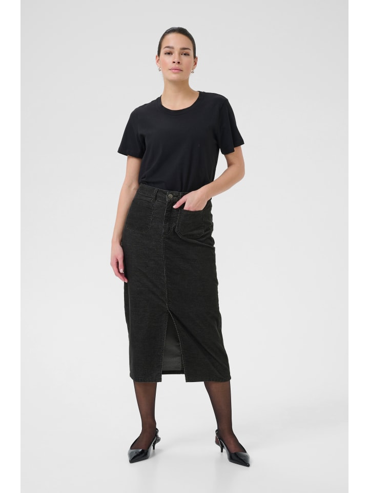 

Kaffe Юбка KAmolly, стандартный крой, цвет «Черная устрица»